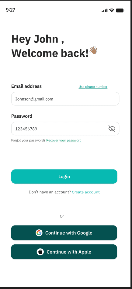KayaHelp Android app screenshot